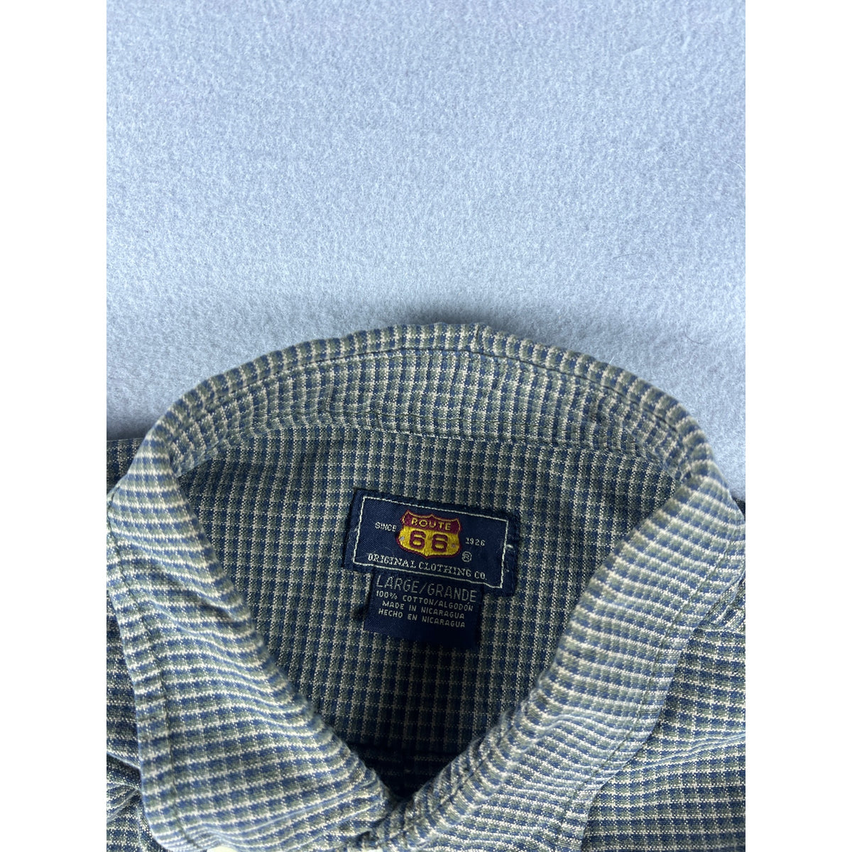 Route 66 Check Shirt - L