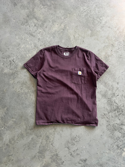 Vintage Maroon Carhartt Pocket Shirt - XS