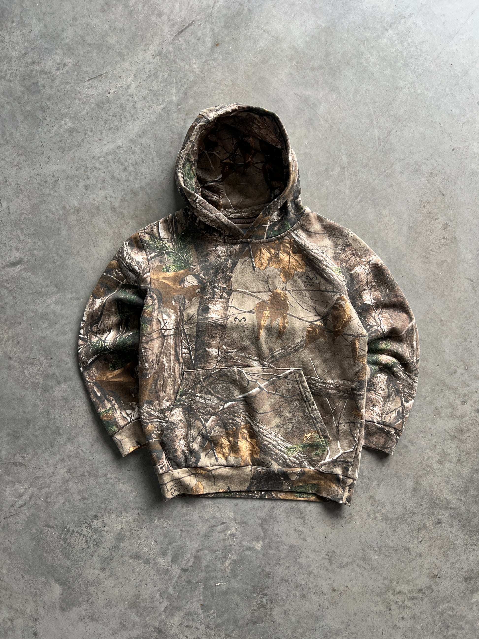 Vintage RealTree Camo Hoodie- S