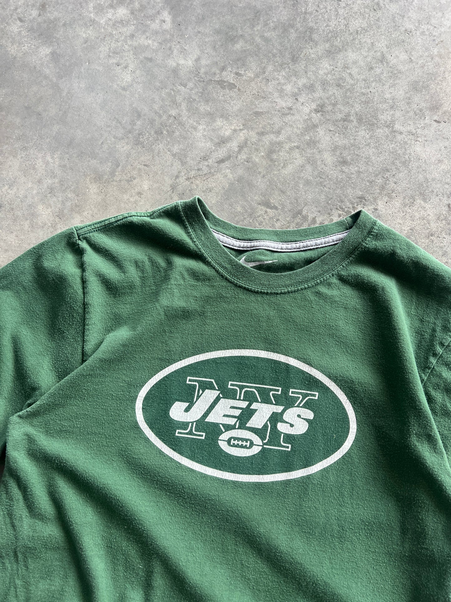 Vintage Green New York Jets Shirt - S