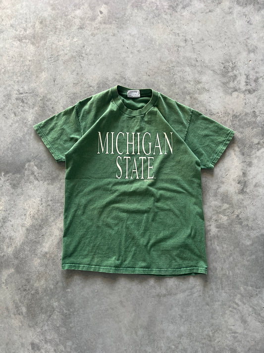 Vintage Green Michigan State Shirt - M