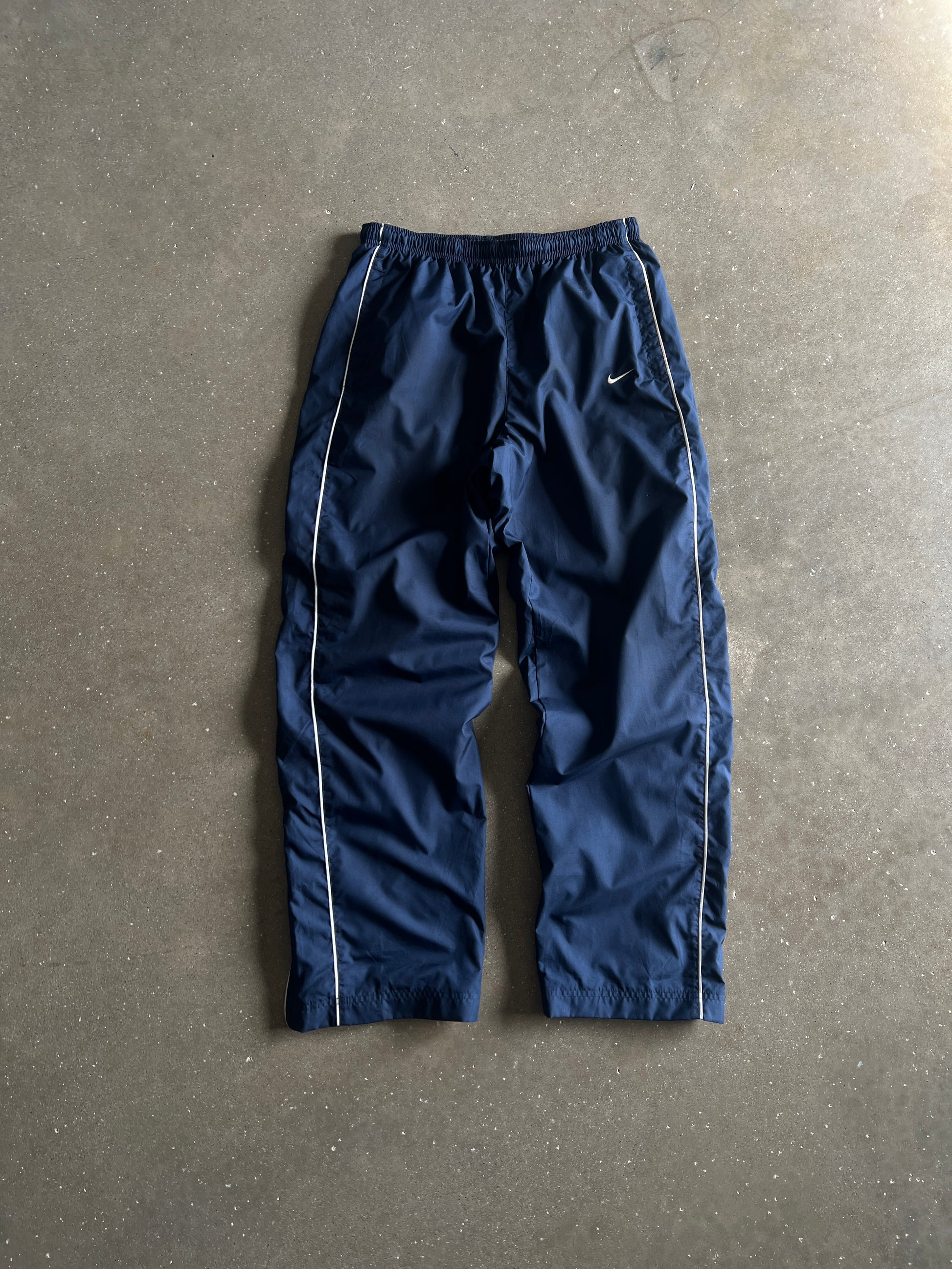 Vintage Navy NIke Track Pants - M
