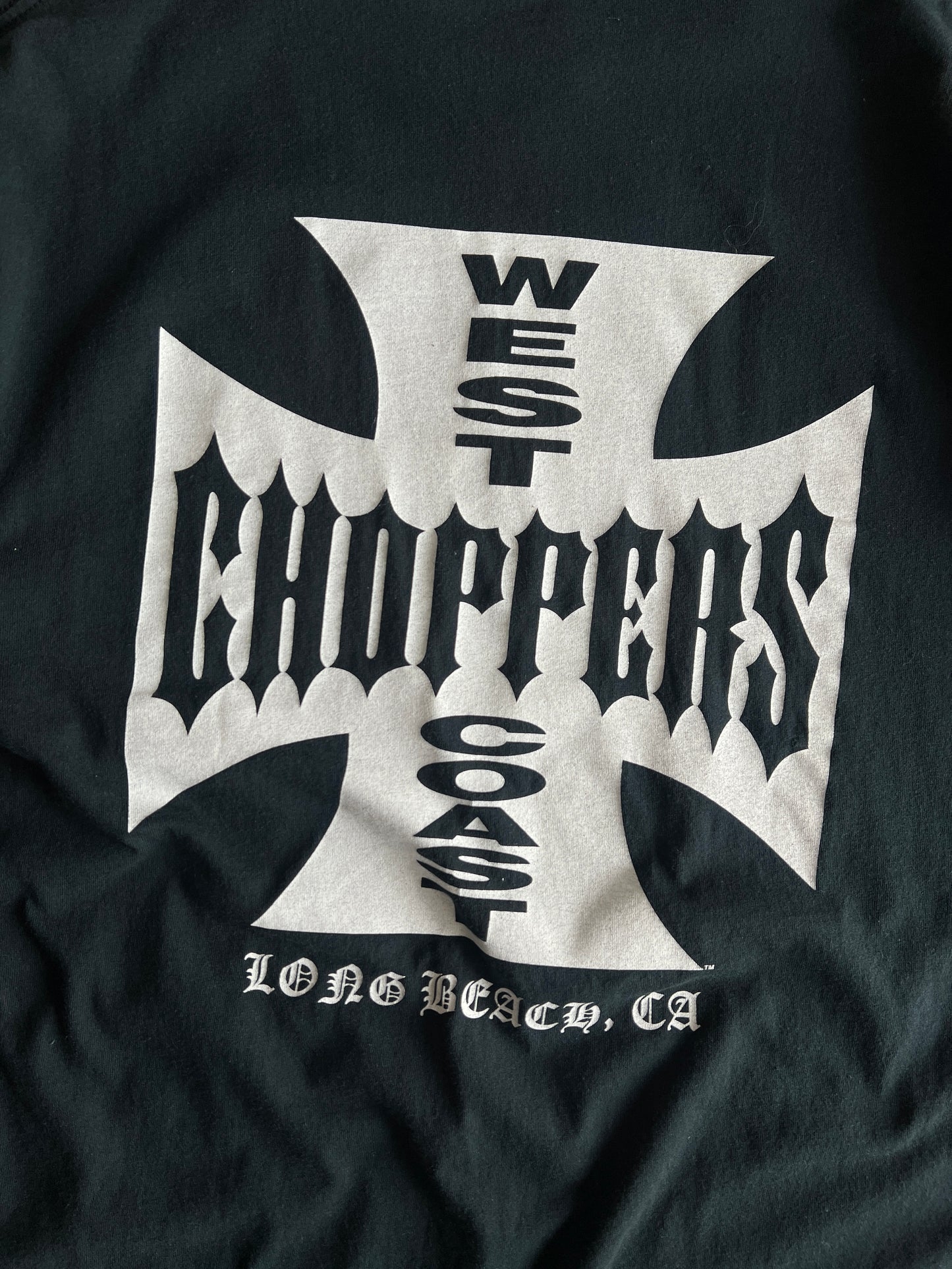 Vintage Black Wast Coast Choppers Shirt - XL