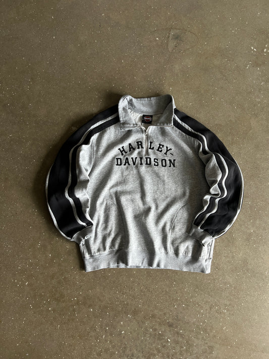 Vintage Grey Harley Davidson Sweatshirt - M
