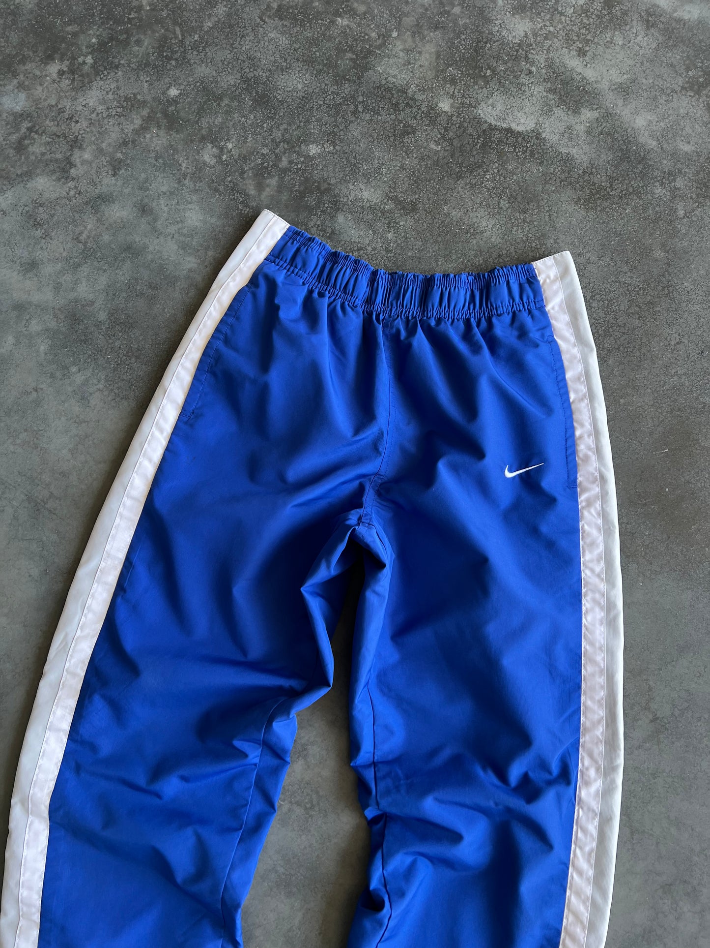 Vintage Sky Blue Nike Swoosh Track Pants - XS