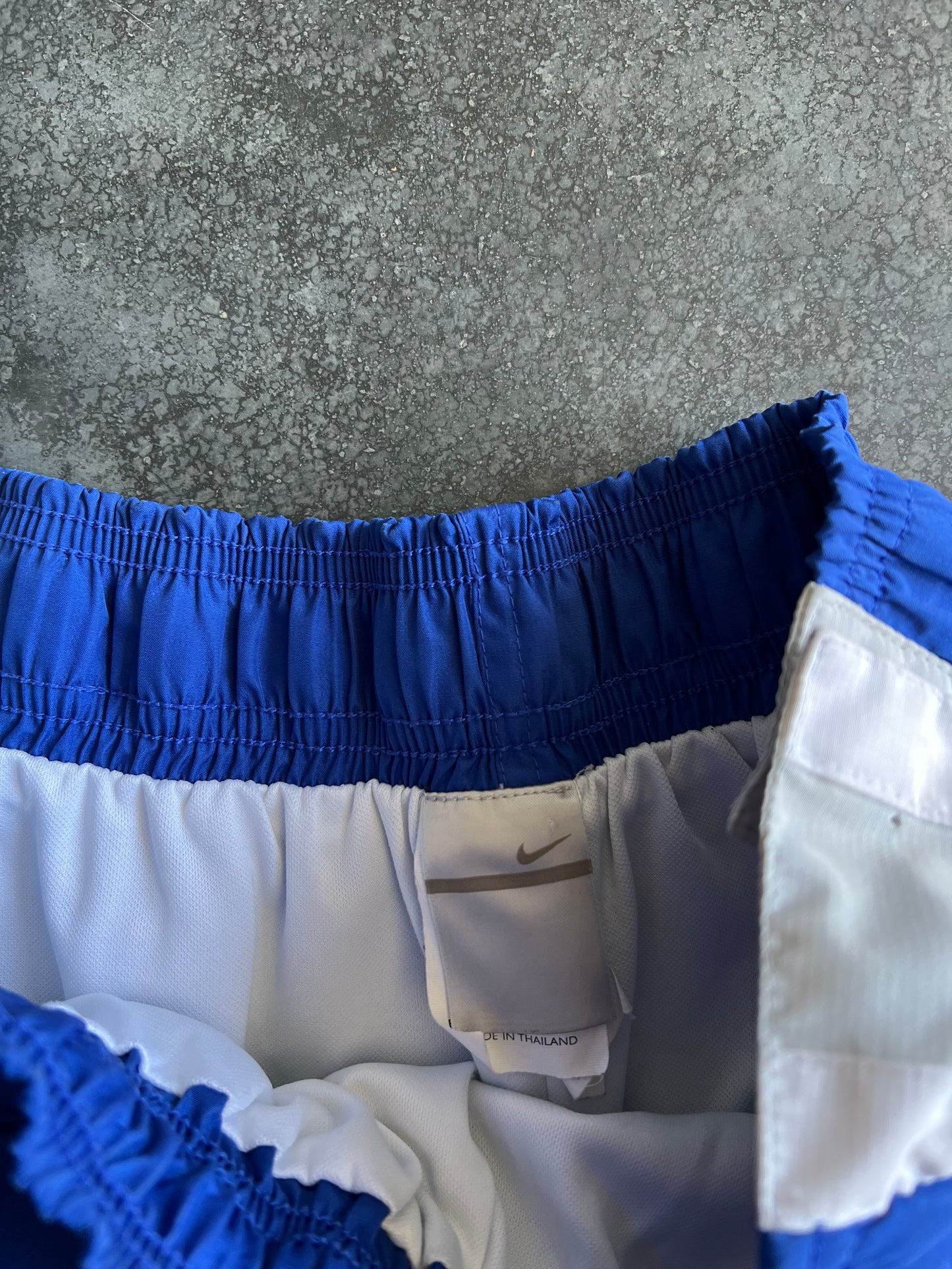 Vintage Sky Blue Nike Swoosh Track Pants - XS