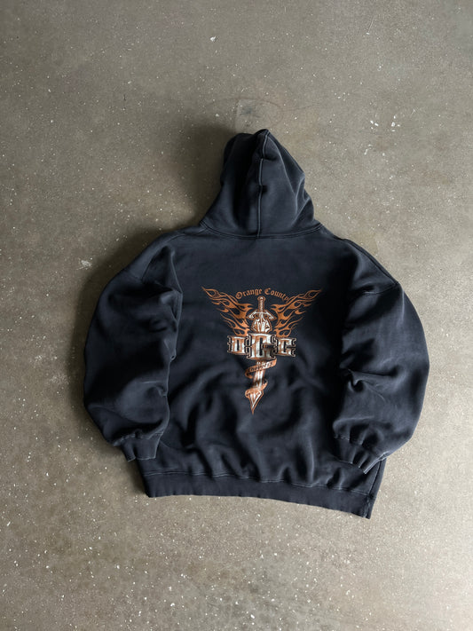 Vintage Orange County Choppers Hoodie - L