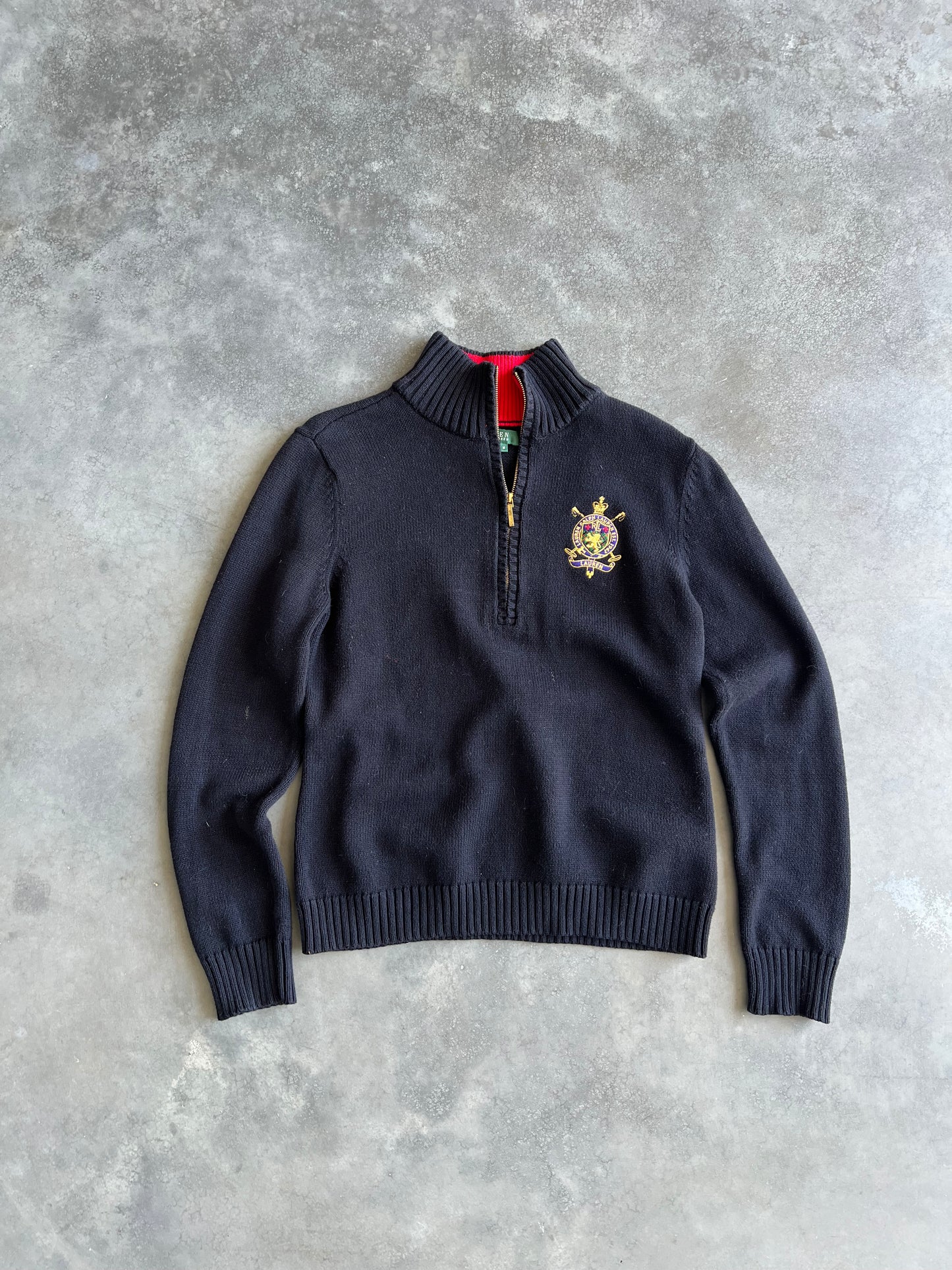 Vintage Black Ralph Lauren Sweater - M