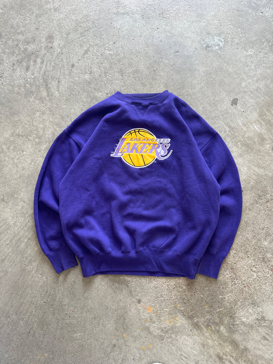 Vintage Los Angeles Lakers Crew - XL