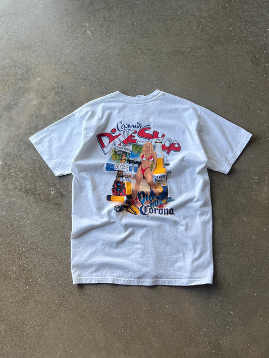 Vintage Corona Key West Babe T-shirt - L