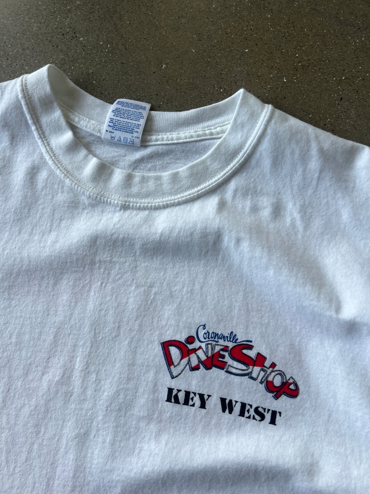 Vintage Corona Key West Babe T-shirt - L