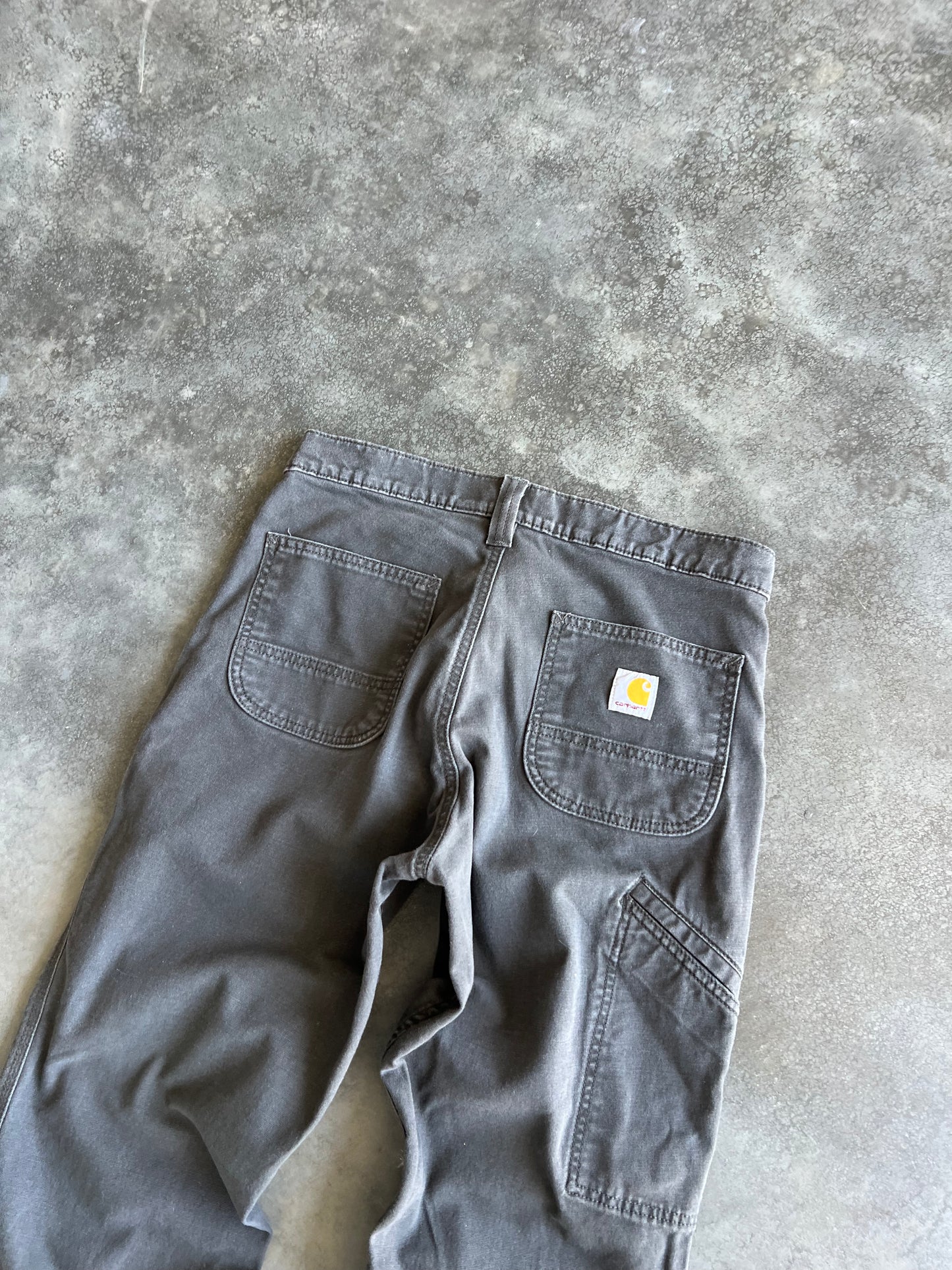Vintage Grey Carhartt Carpenter Pants - 30x30
