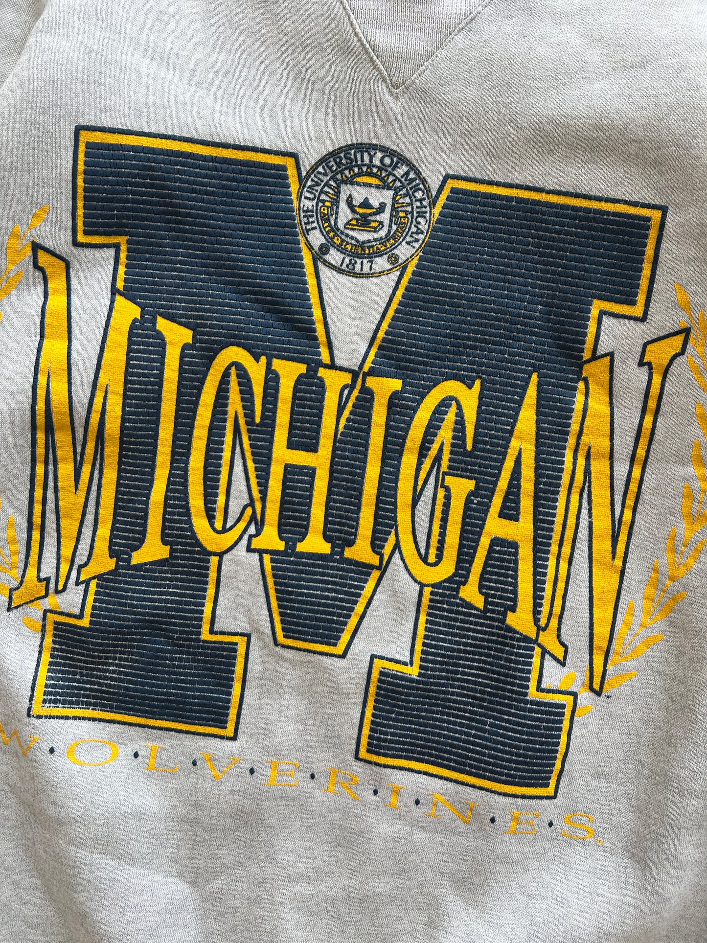 Vintage Michigan University Crew - XL