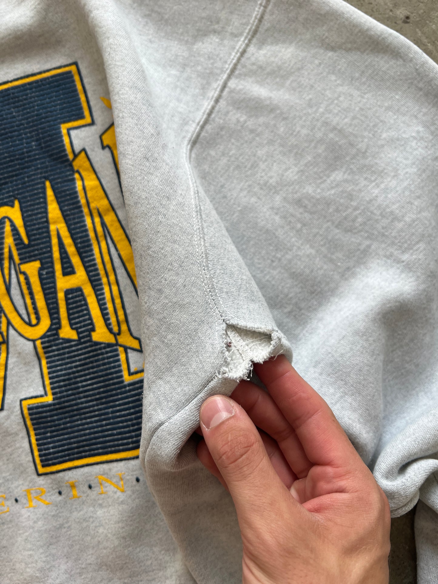 Vintage Michigan University Crew - XL