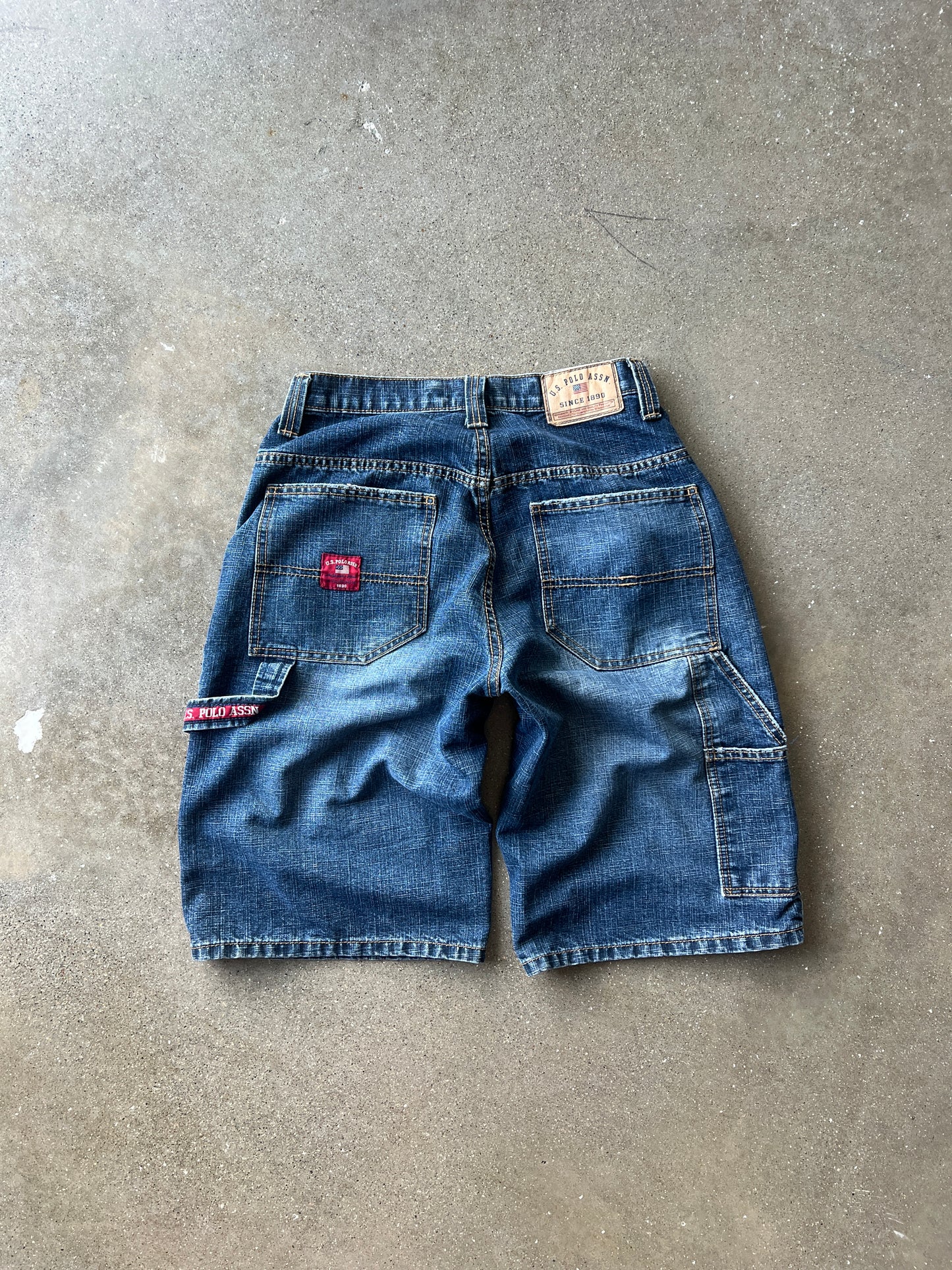 Vintage Ralph Lauren Denim Carpenter Shorts - 30