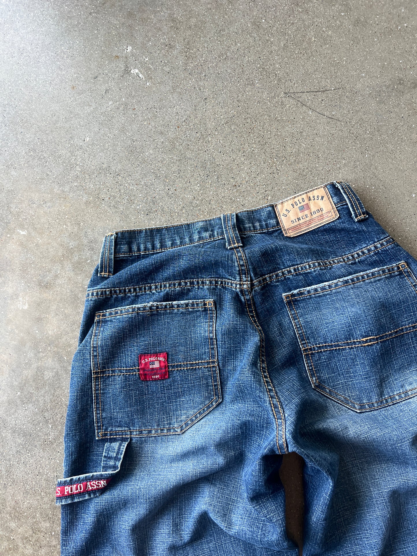 Vintage Ralph Lauren Denim Carpenter Shorts - 30