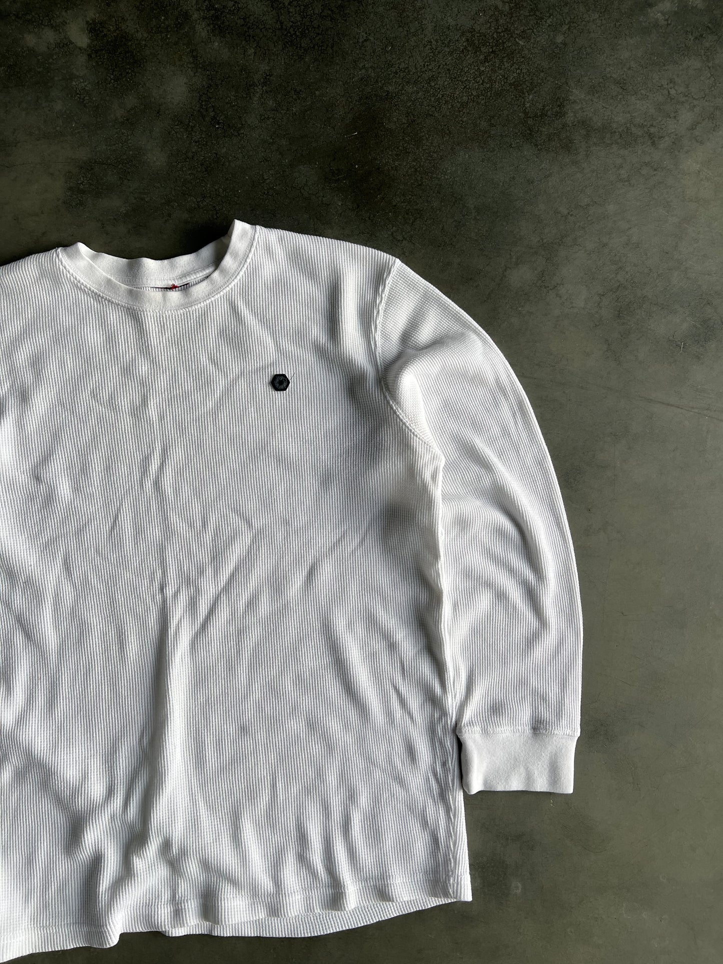 Vintage White South Pole Thermal Shirt - M