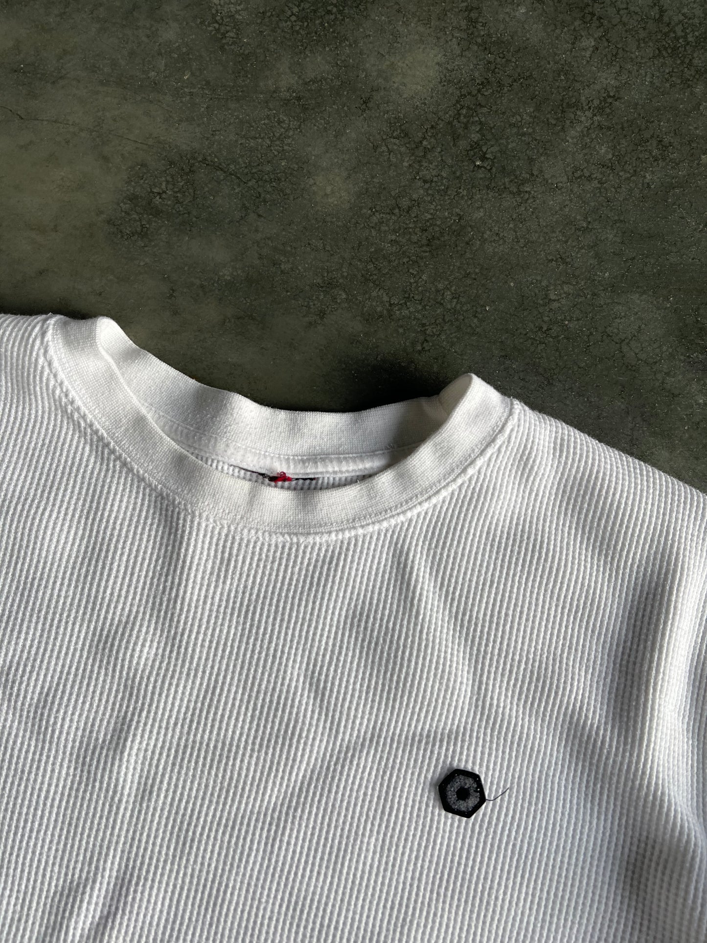 Vintage White South Pole Thermal Shirt - M