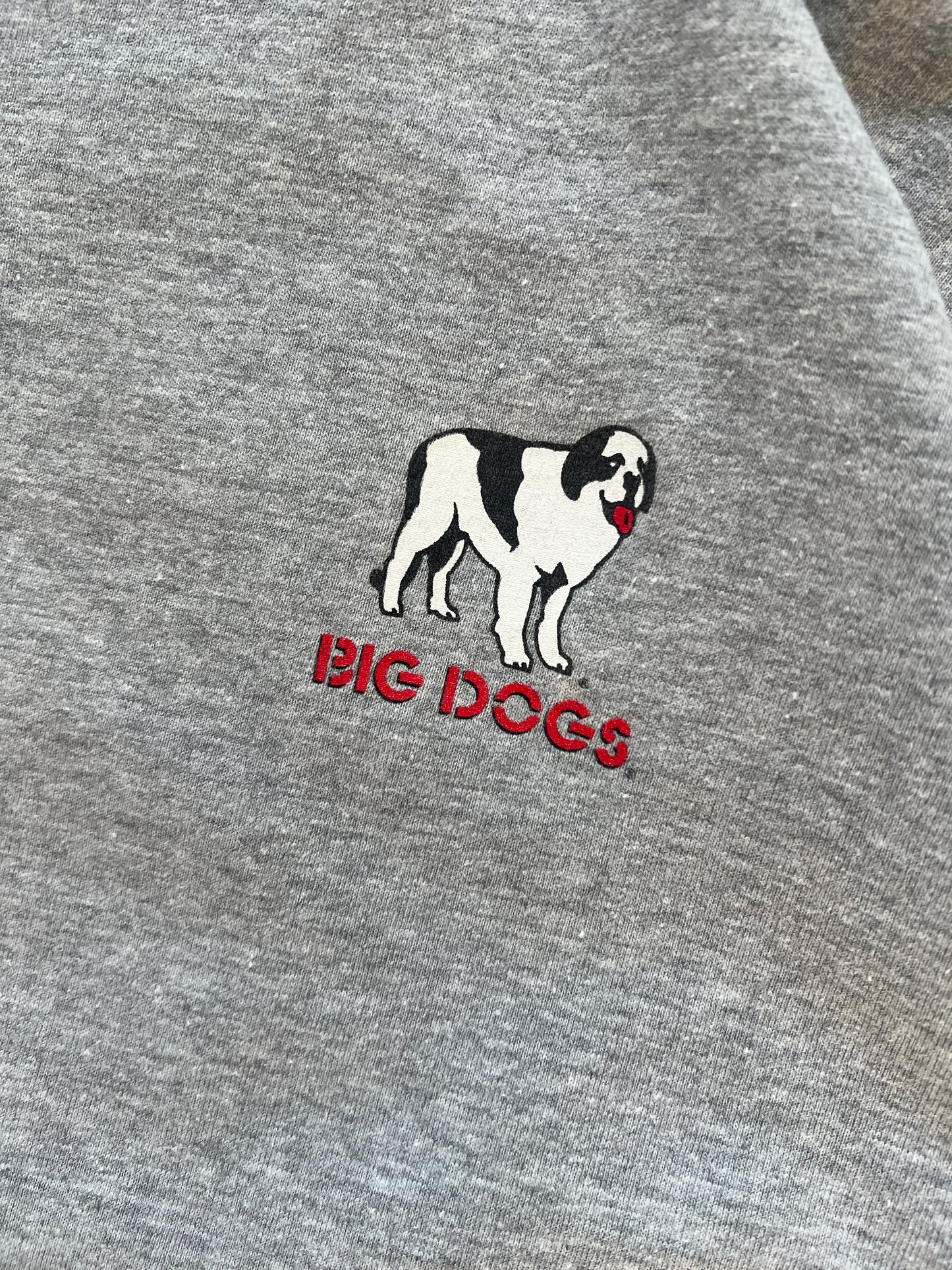 Vintage Grey Big Dogs Attitudes Shirt - M