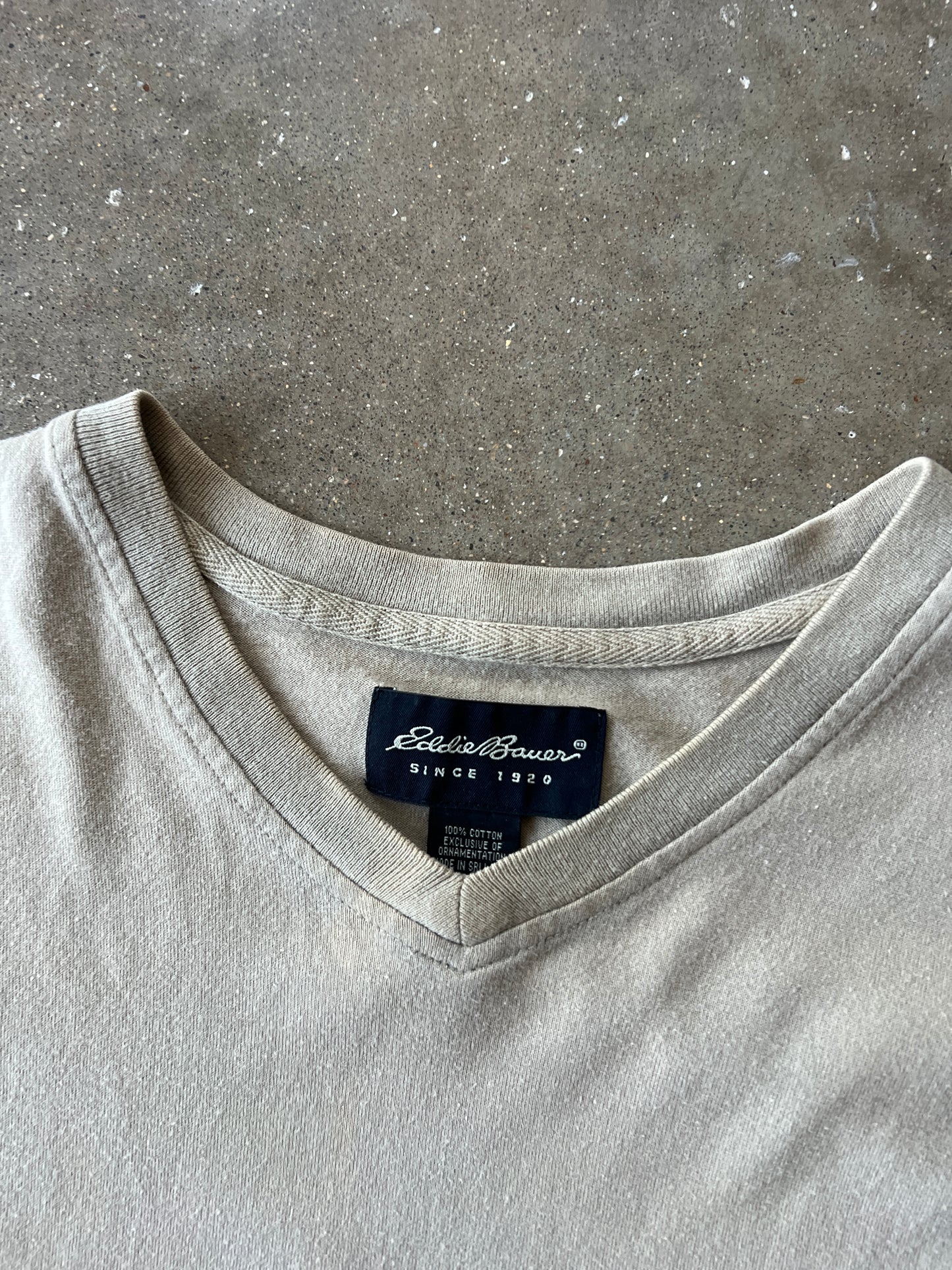 Vintage Tan Eddie Bauer T-Shirt