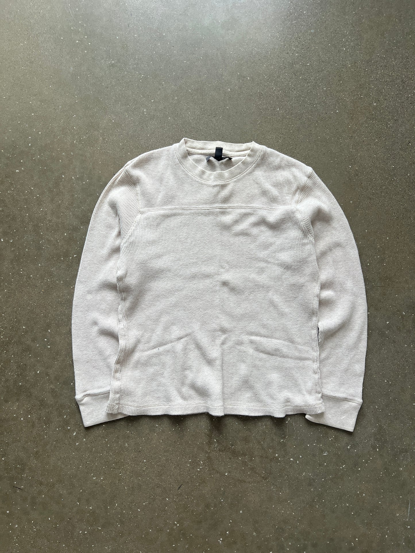 Vintage White Old Navy Thermal Shirt - L