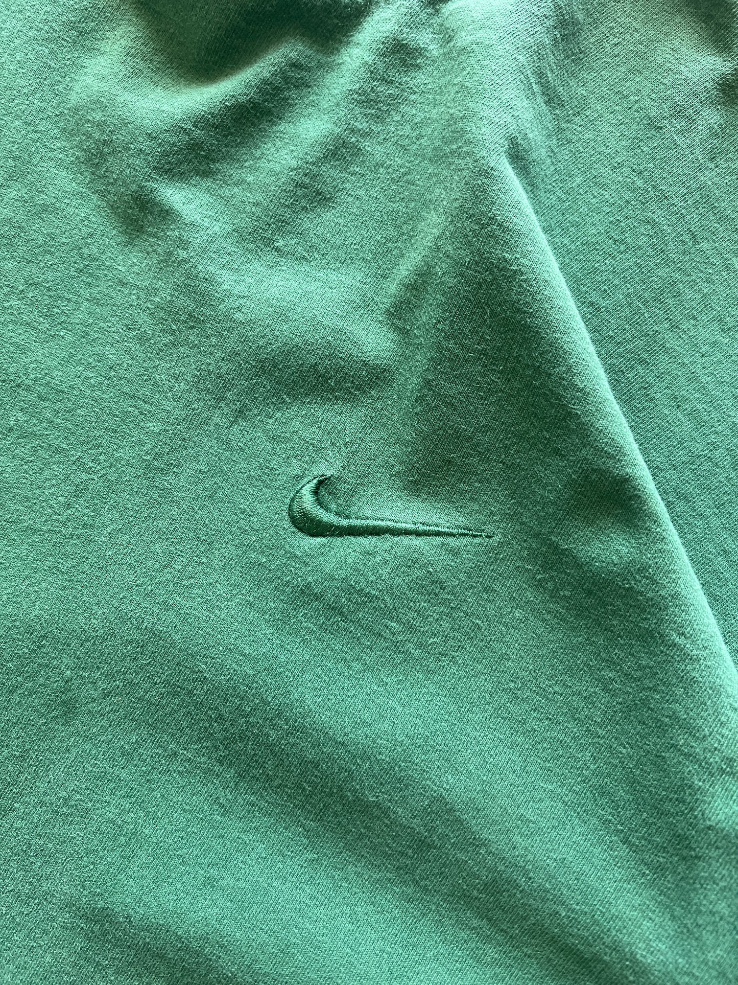 Vintage Forest Green Nike Shirt - XL