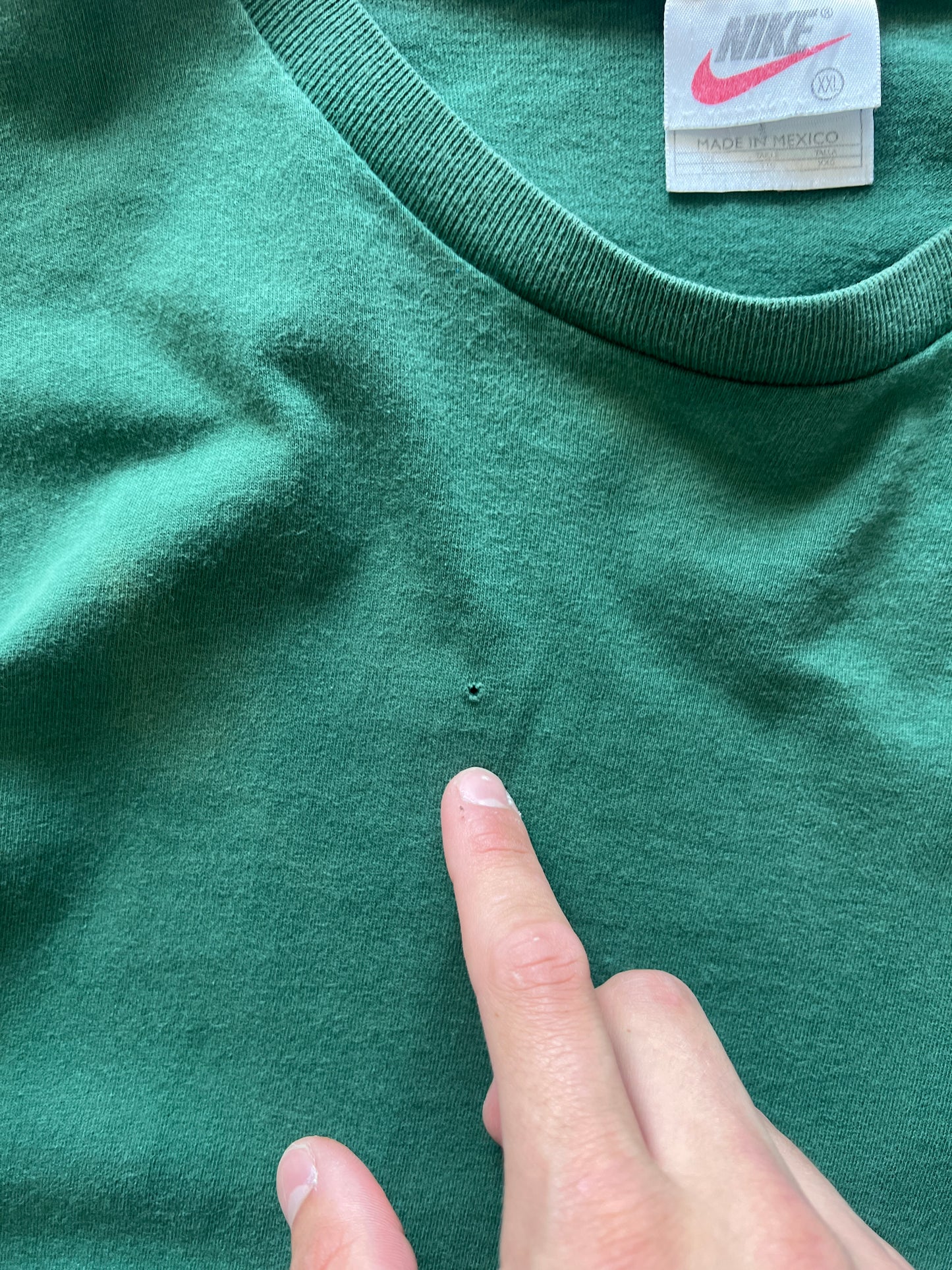 Vintage Forest Green Nike Shirt - XL