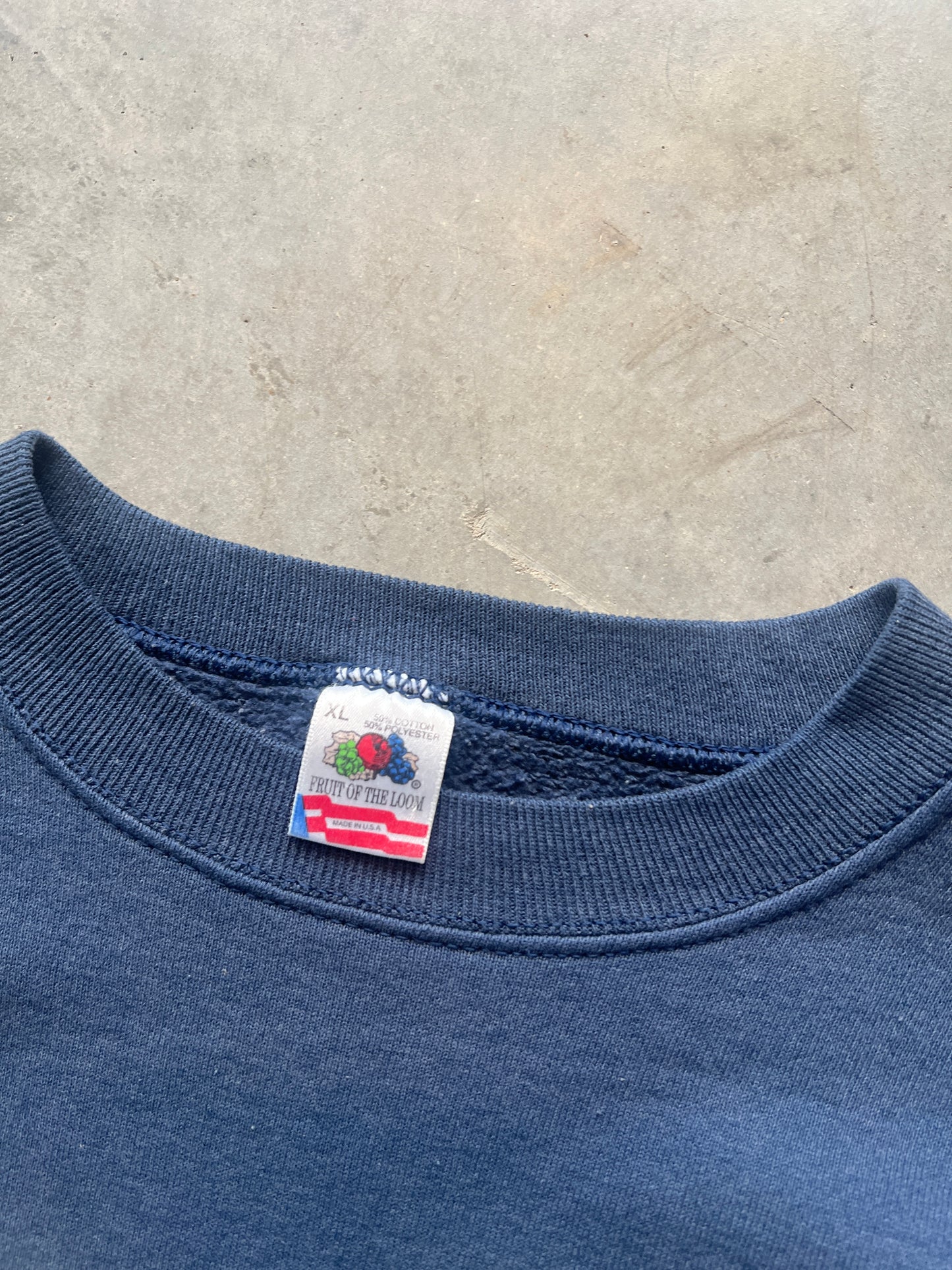 Vintage Blue Bum Equipment Crew - M/L