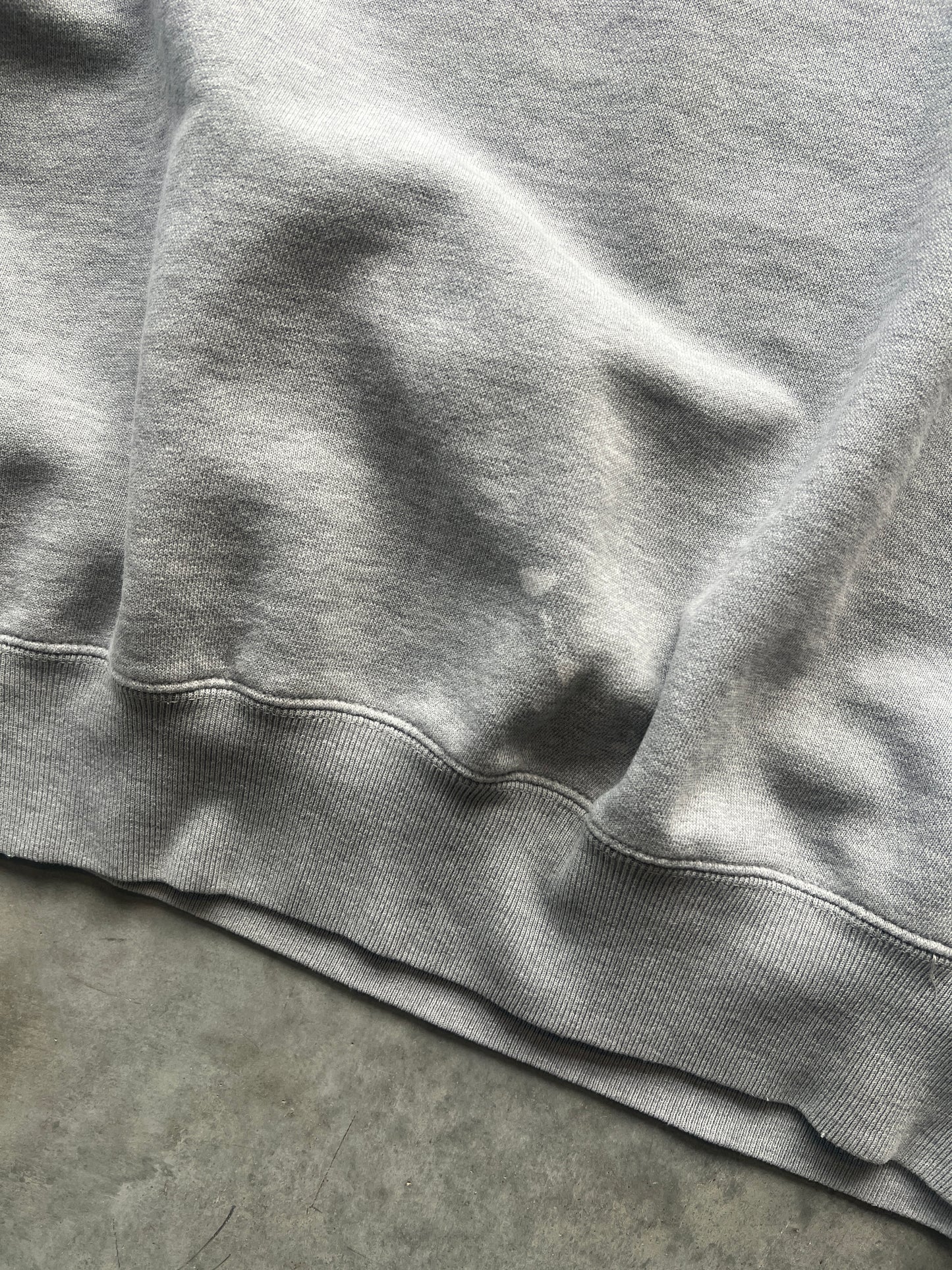 Vintage Grey Gap Spellout Crew - XL/XXL