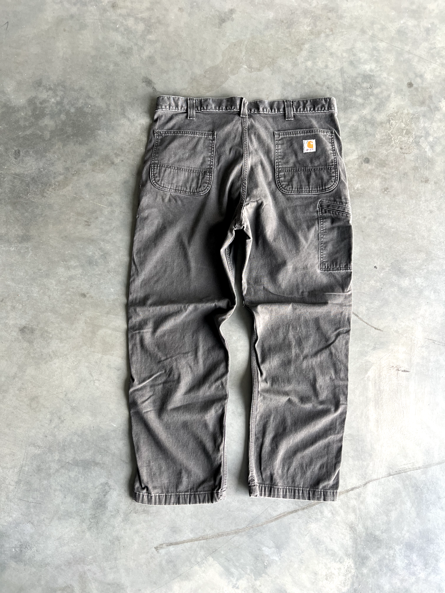 Vintage Grey Carhartt Pants - 38x30