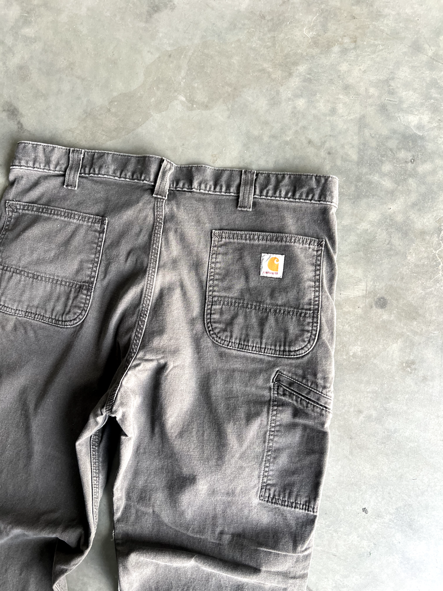 Vintage Grey Carhartt Pants - 38x30