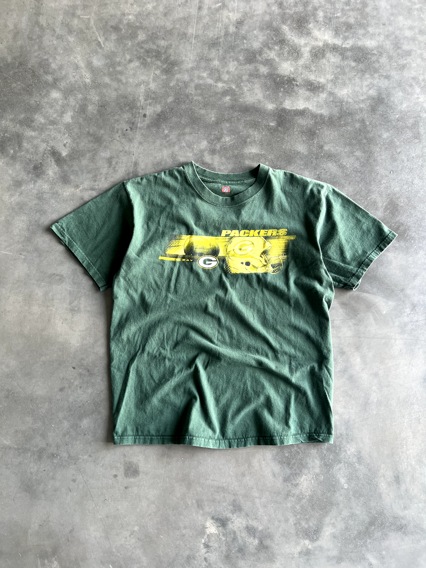 Vintage Green Bay Packers Tee- L