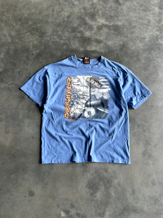 Vintage Blue Sturgis Tee - XL