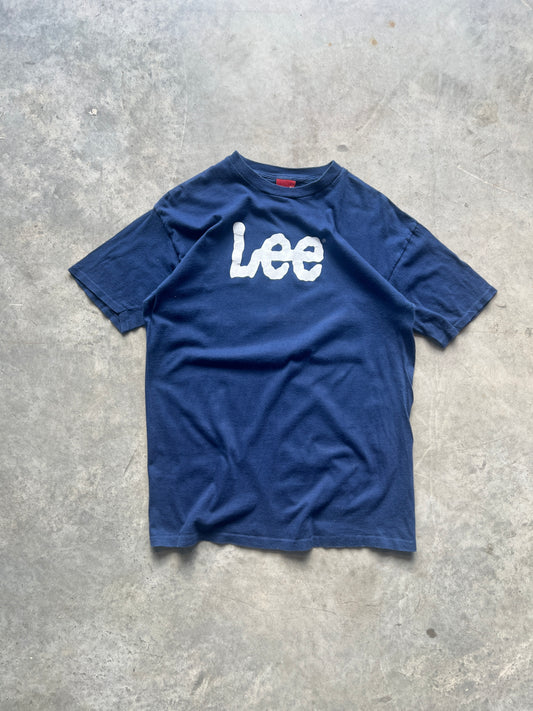 Vintage Lee Jeans Spellout Shirt - S