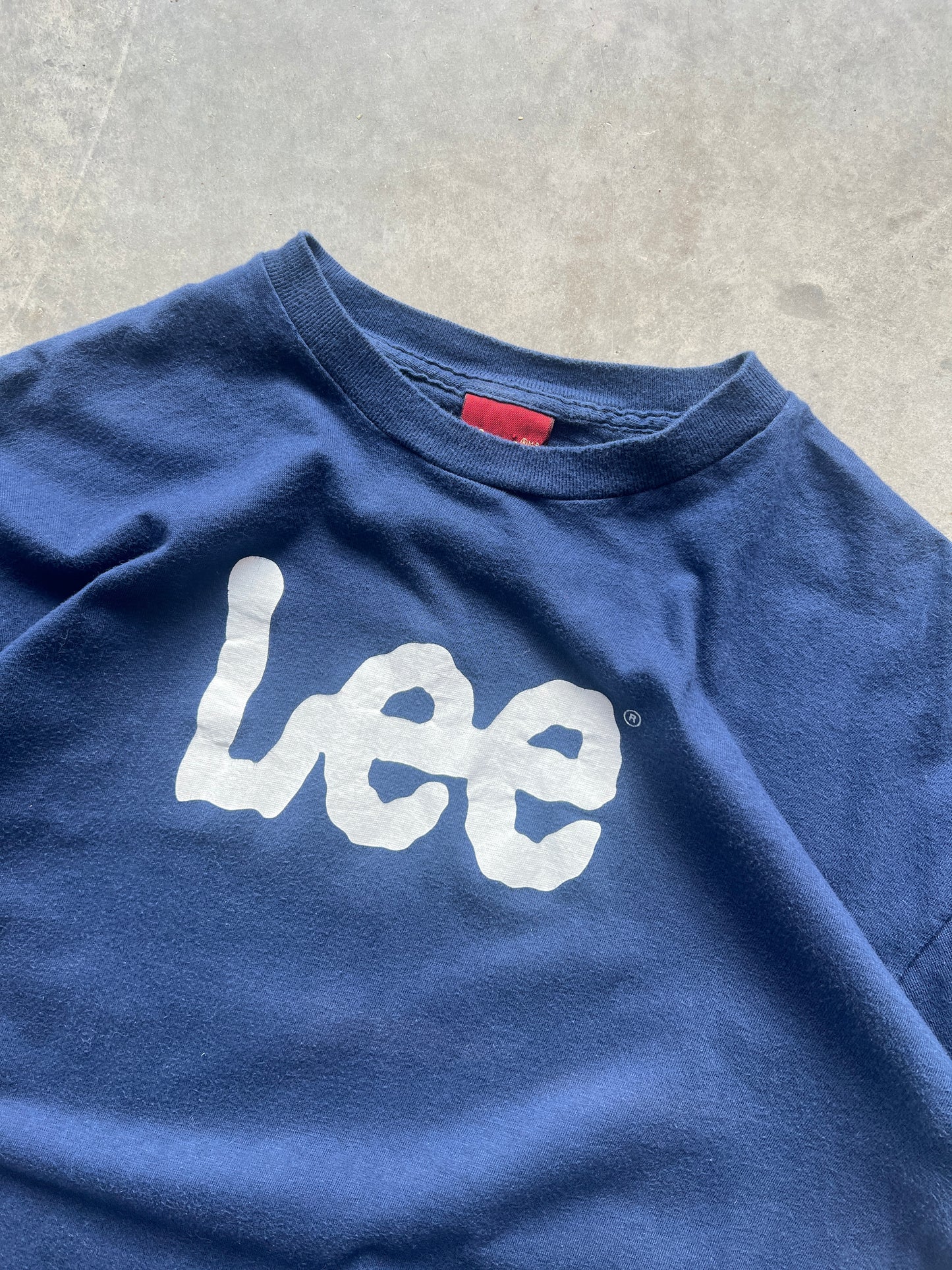 Vintage Lee Jeans Spellout Shirt - S