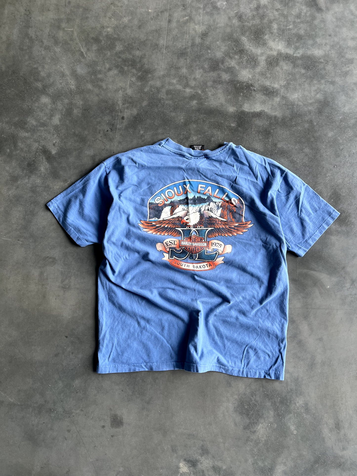 Vintage Blue Sturgis Tee - XL
