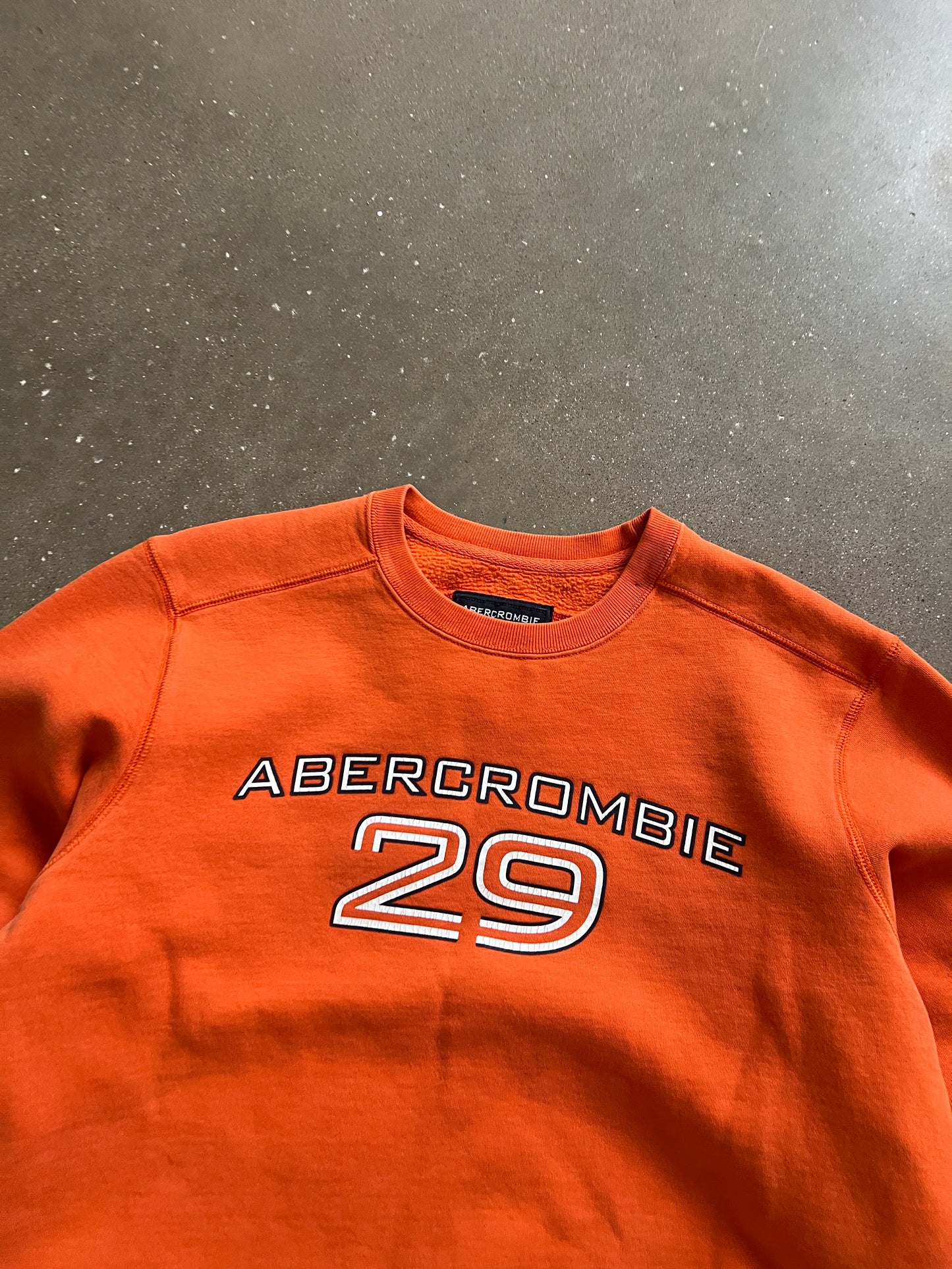Vintage Orange Abercrombie Crew - XL