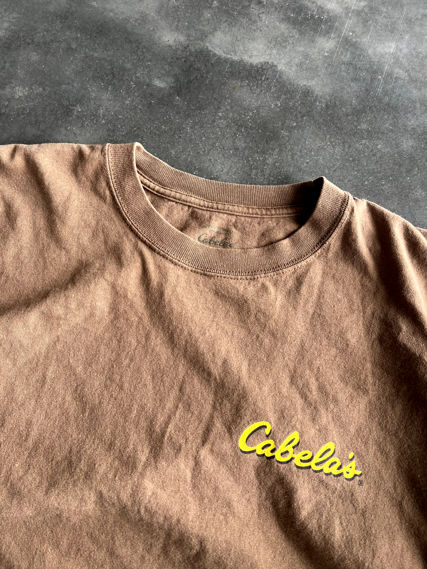 Vintage Tan Cabela's Long Sleeve - L