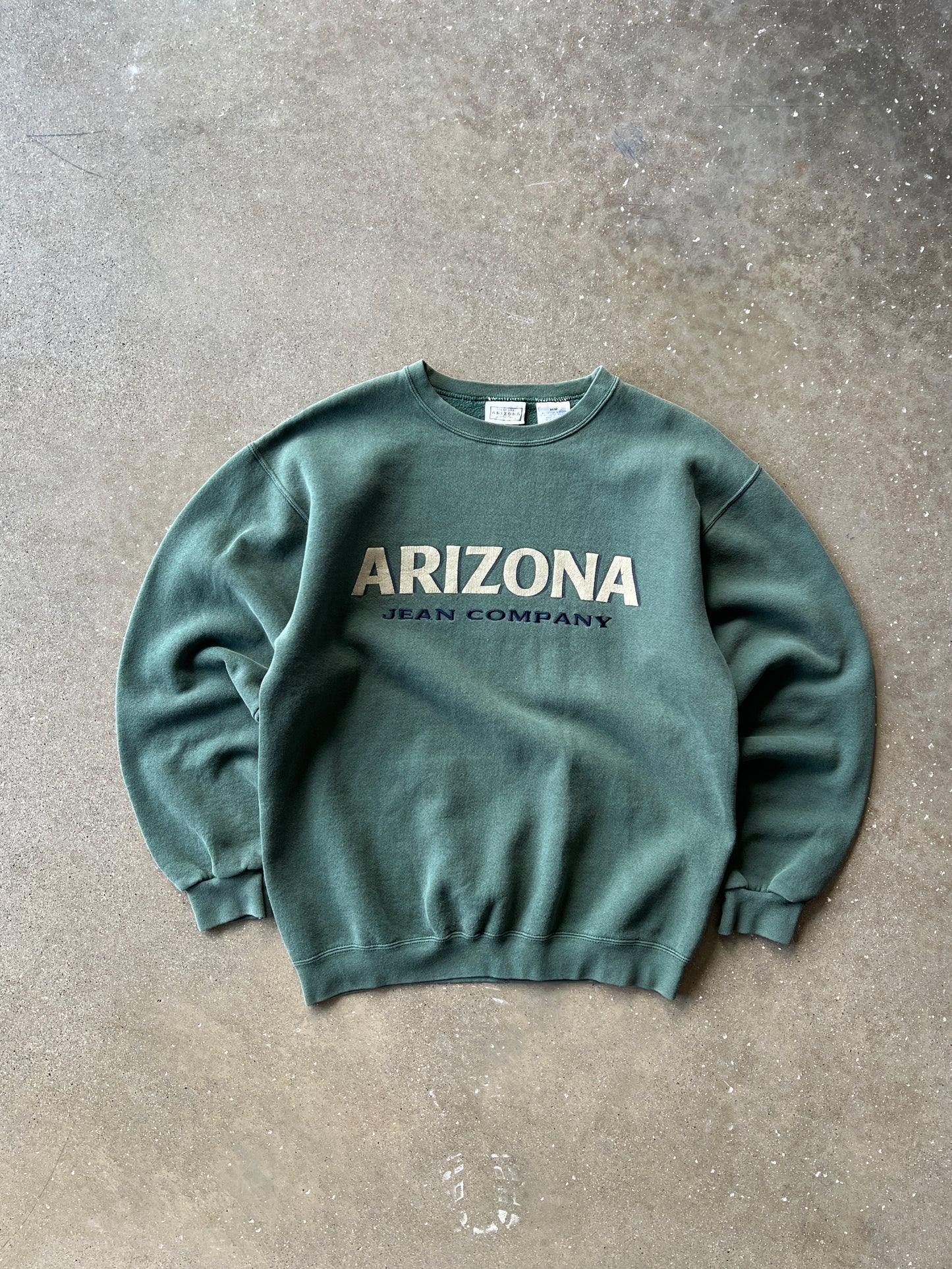 Vintage Green Arizona Jean Company Crew Neck - M