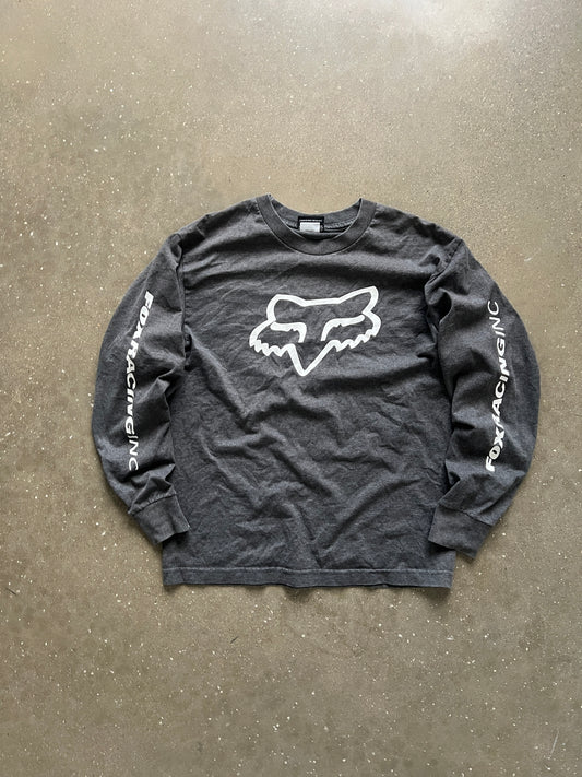 Vintage Heather Grey Fox Shirt - KXL