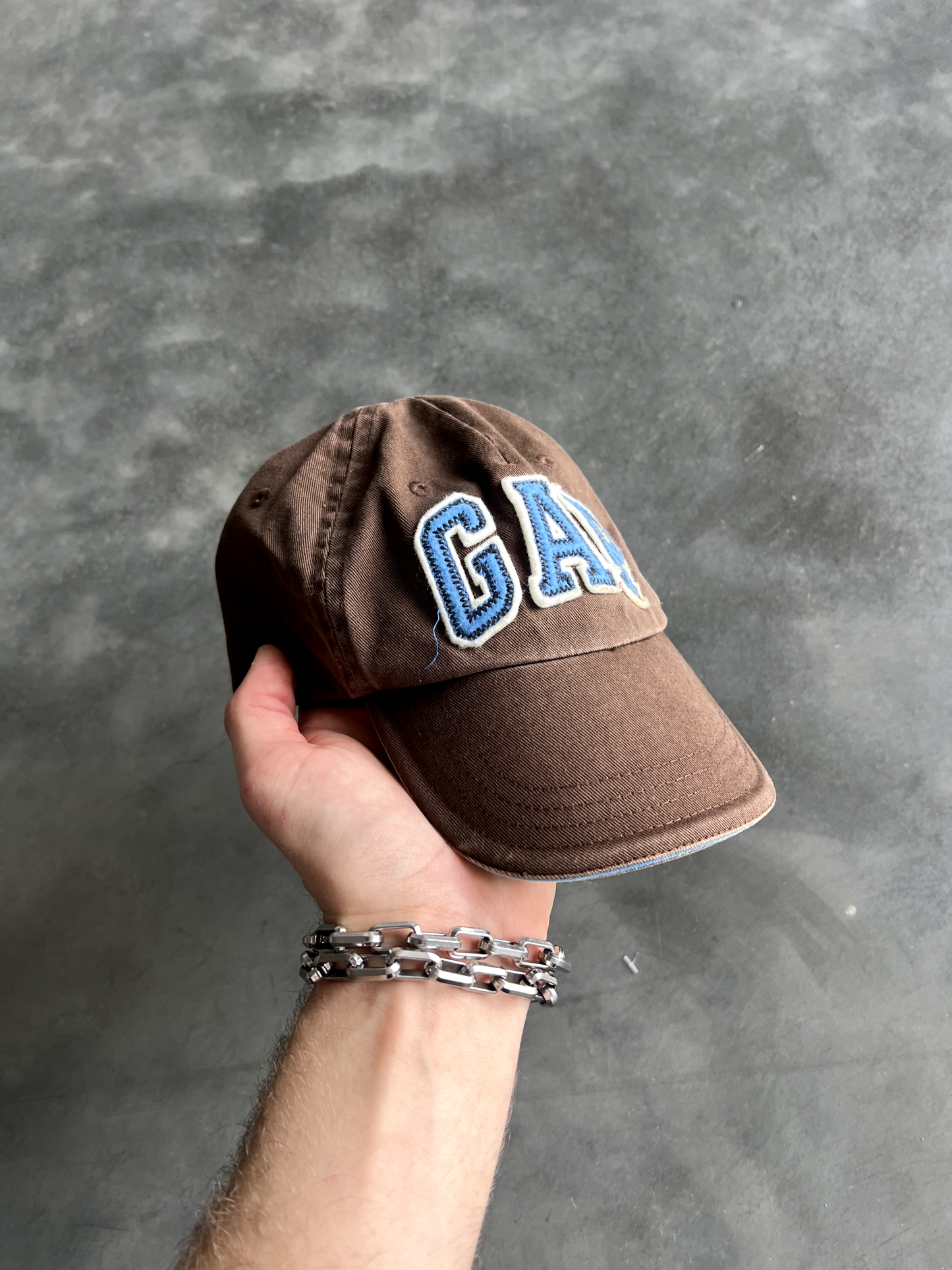 Vintage Brown Gap Hat - Adjustable