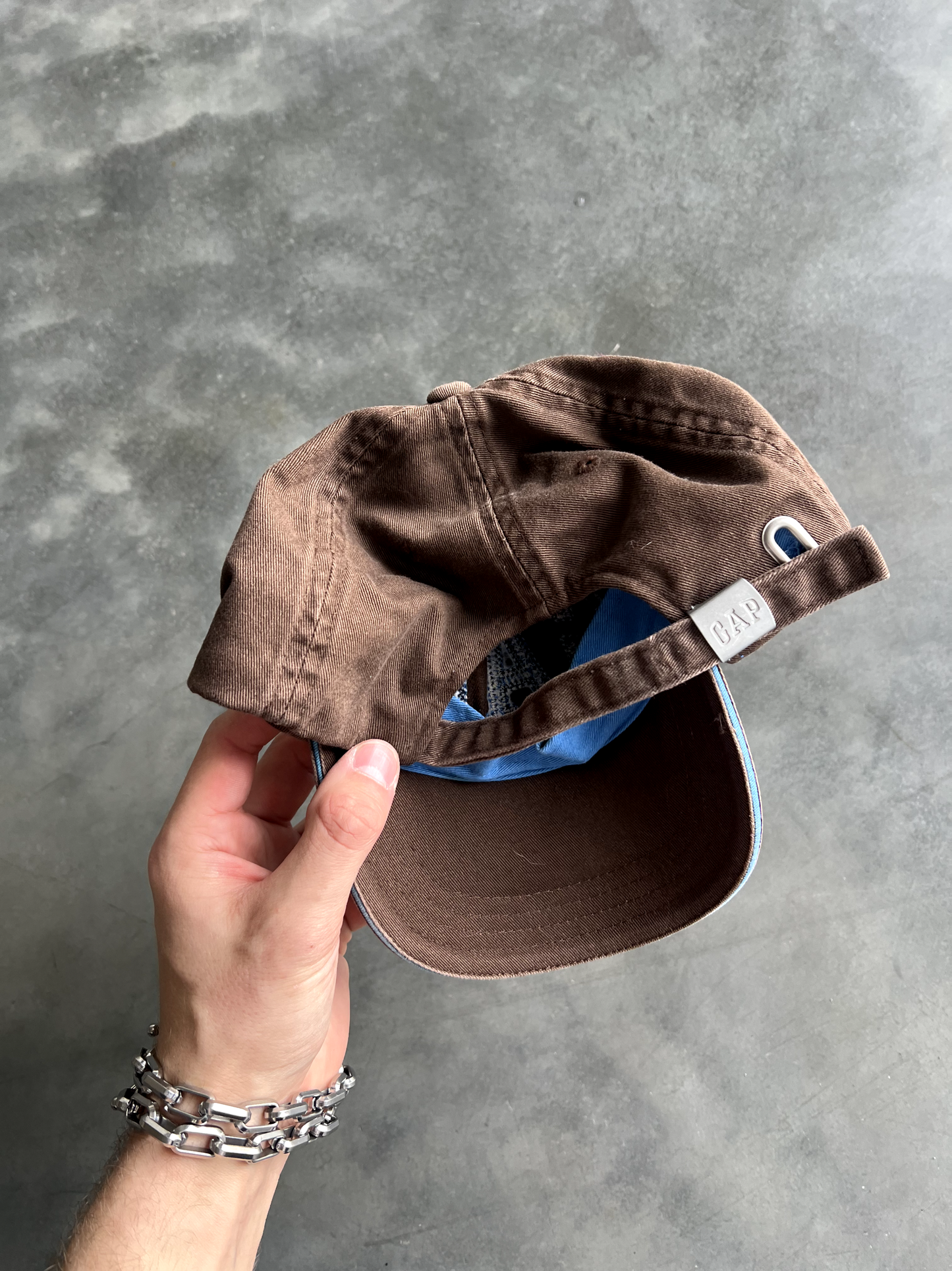 Vintage Brown Gap Hat - Adjustable