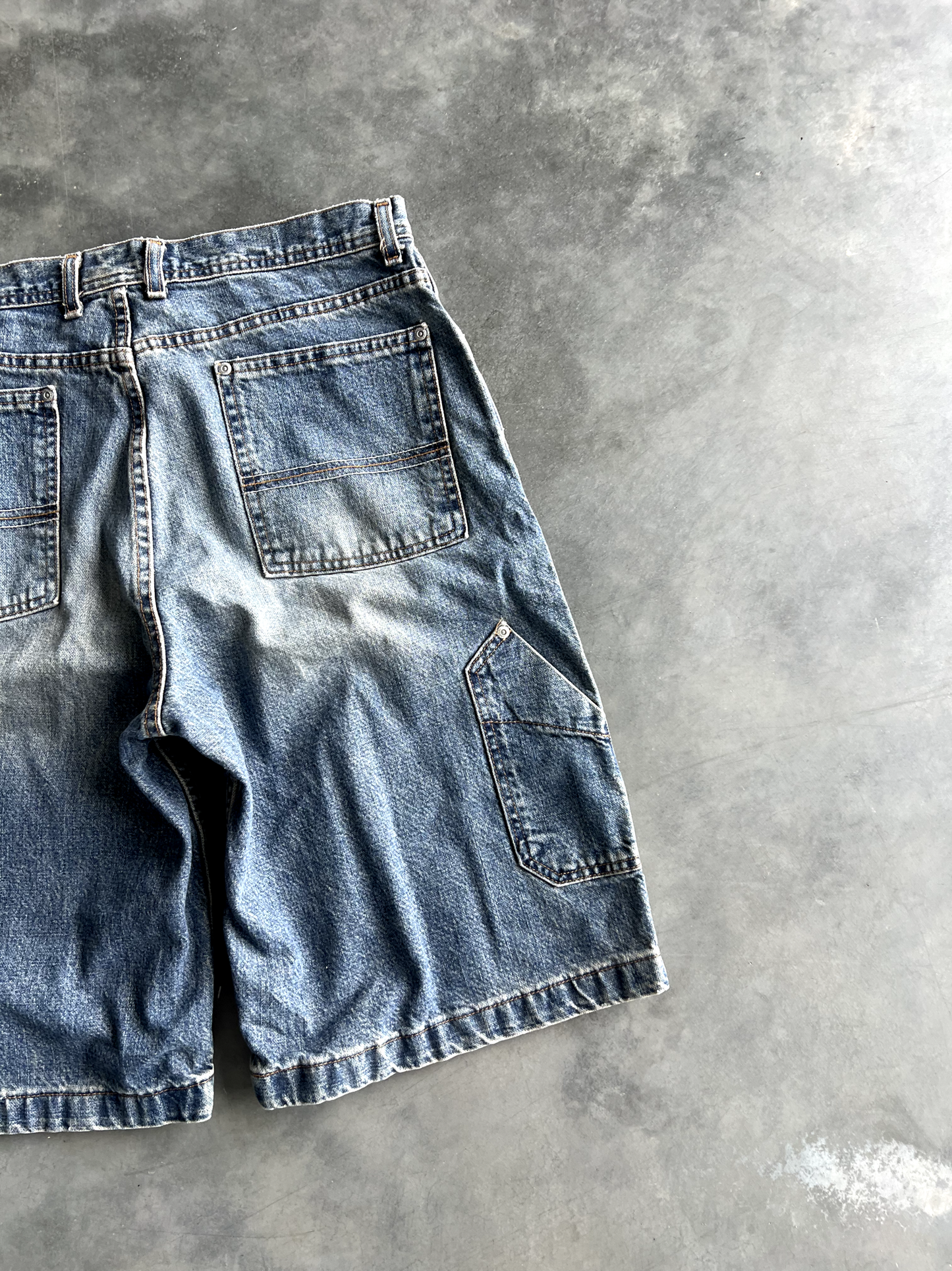 Vintage Denim Blue Shorts - 36