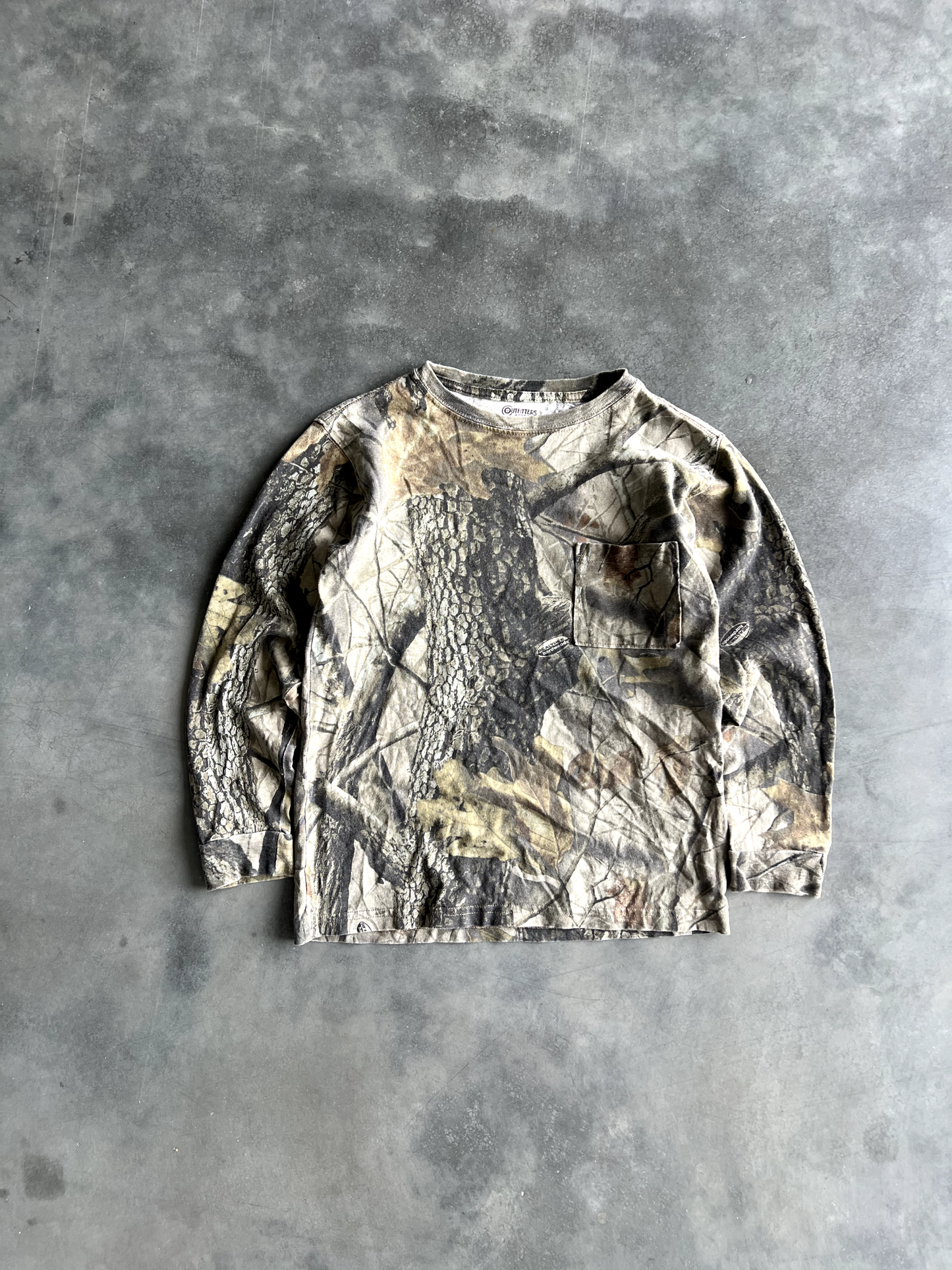 Vintage Camo Long Sleeve - L