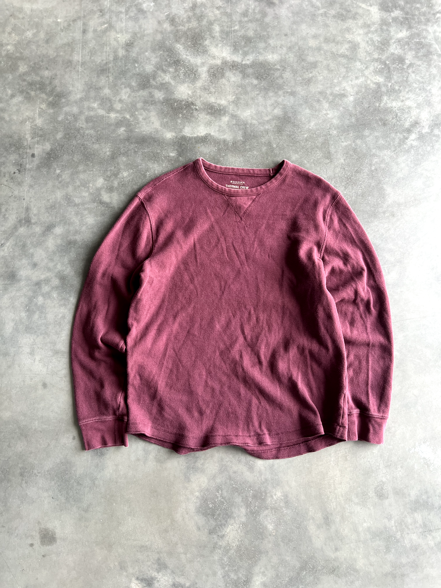 Vintage Maroon Long Sleeve - L