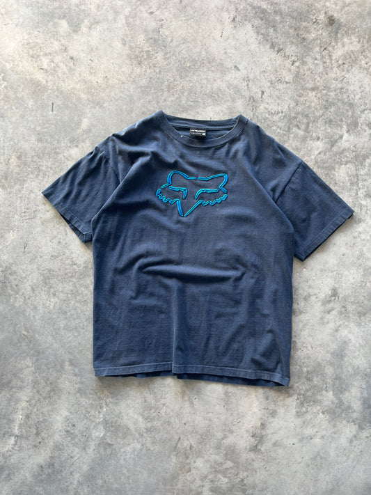 Vintage Blue Fox Racing Shirt - L