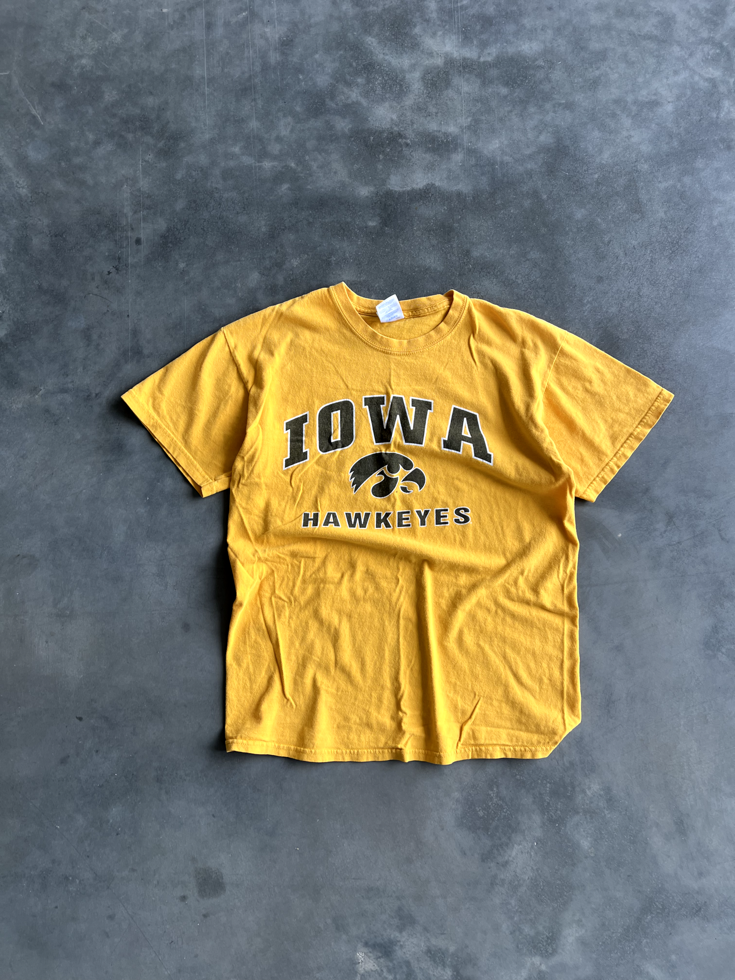 Vintage Yellow Iowa Tee - M