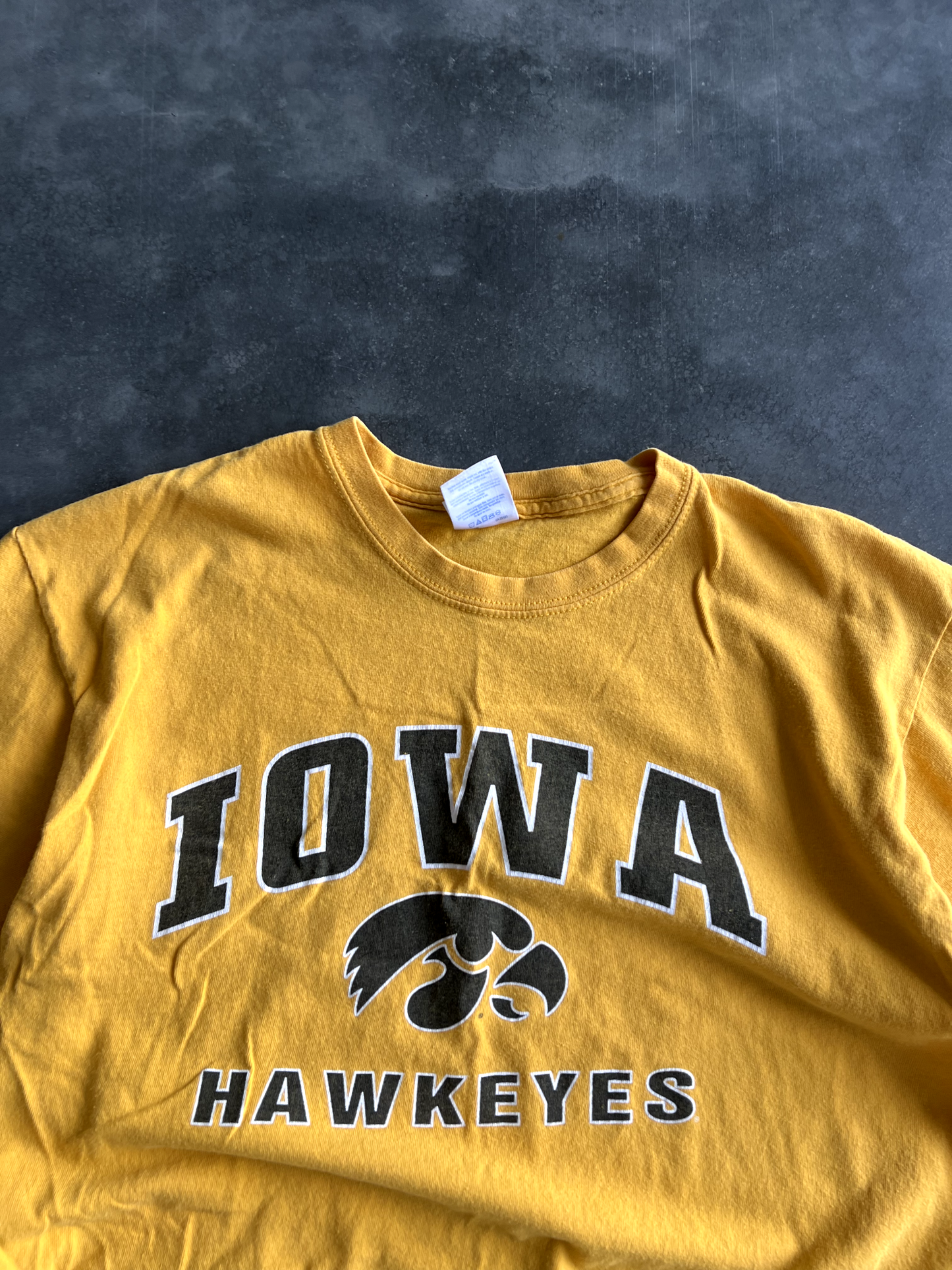 Vintage Yellow Iowa Tee - M