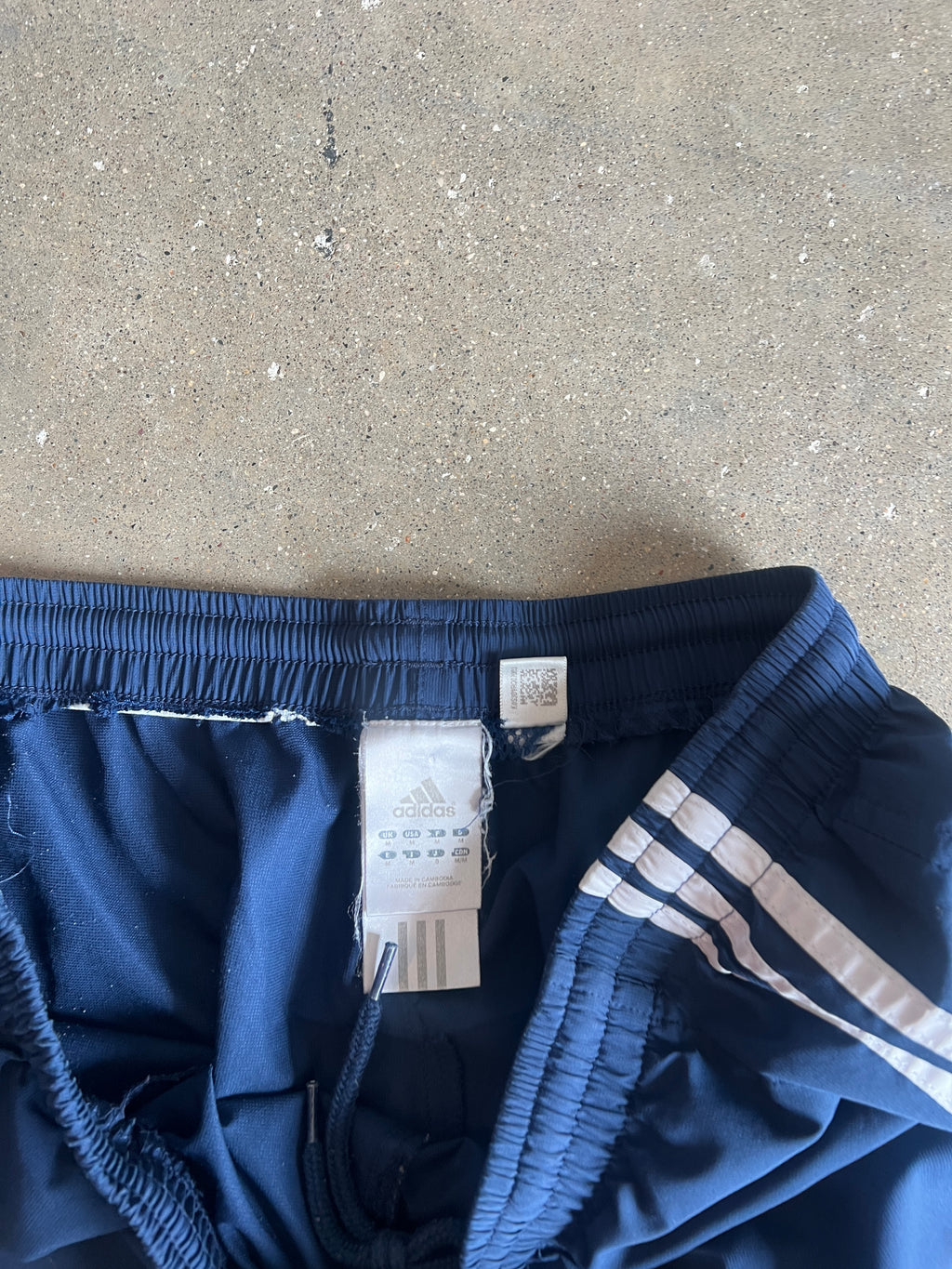 Vintage Navy Blue Yankees Track Pants - M