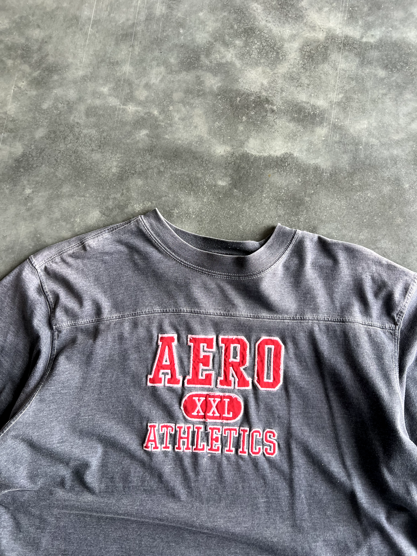 Vintage Grey Aeropostale Tee - L